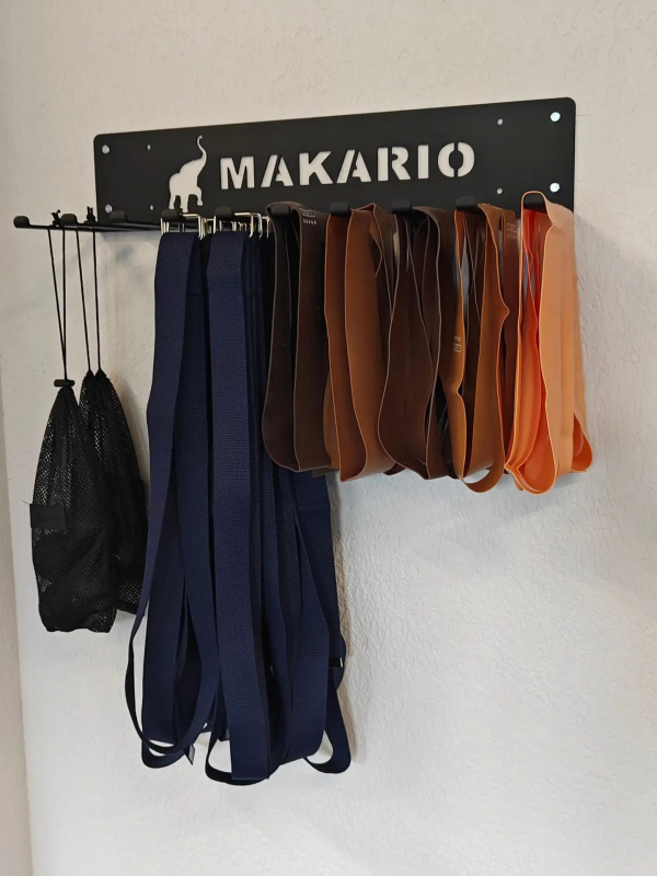Держатель для эспандеров и аксессуаров, MAKARIO