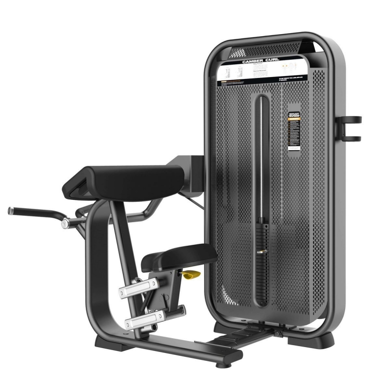 Бицепс-машина сидя. Стек E7030 80 кг DHZ Fitness