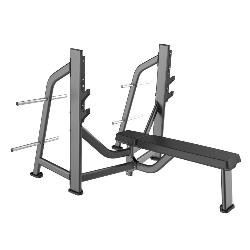 Скамья-стойка для жима штанги лежа E7043 DHZ Fitness