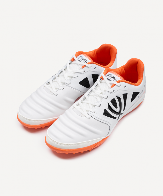 Бутсы многошиповые JOGEL CAMPO 2.0 TF, белый/оранжевый, размер 40 ЦБ-00007775