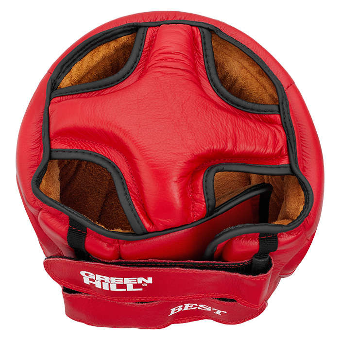 Кикбоксерский шлем BEST красный Green Hill HGB-4016 L