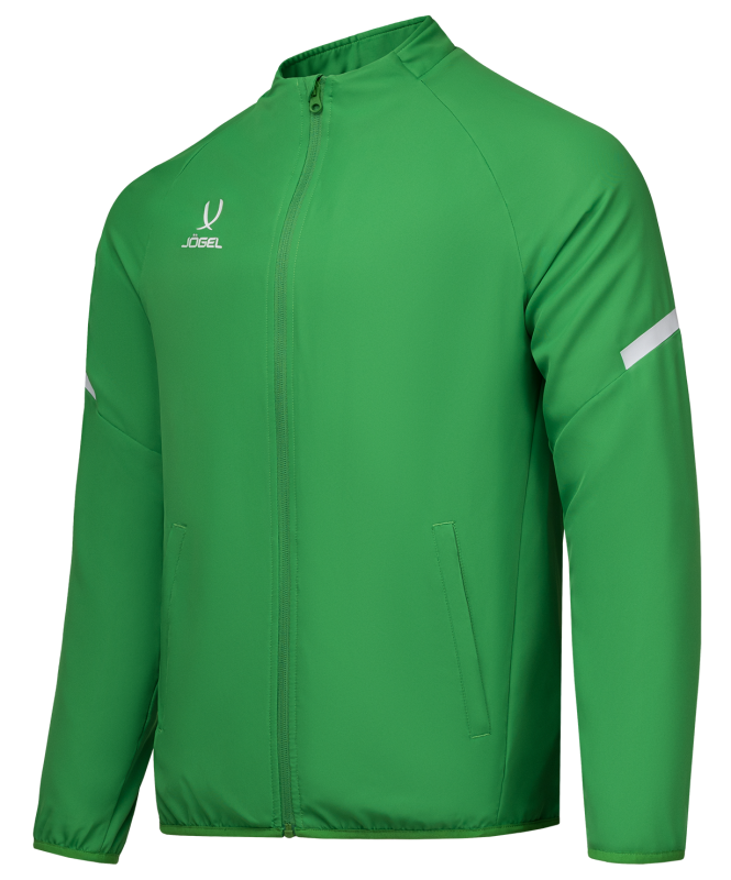 Куртка спортивная CAMP 2 Lined Jacket, зеленый, детский, Jögel