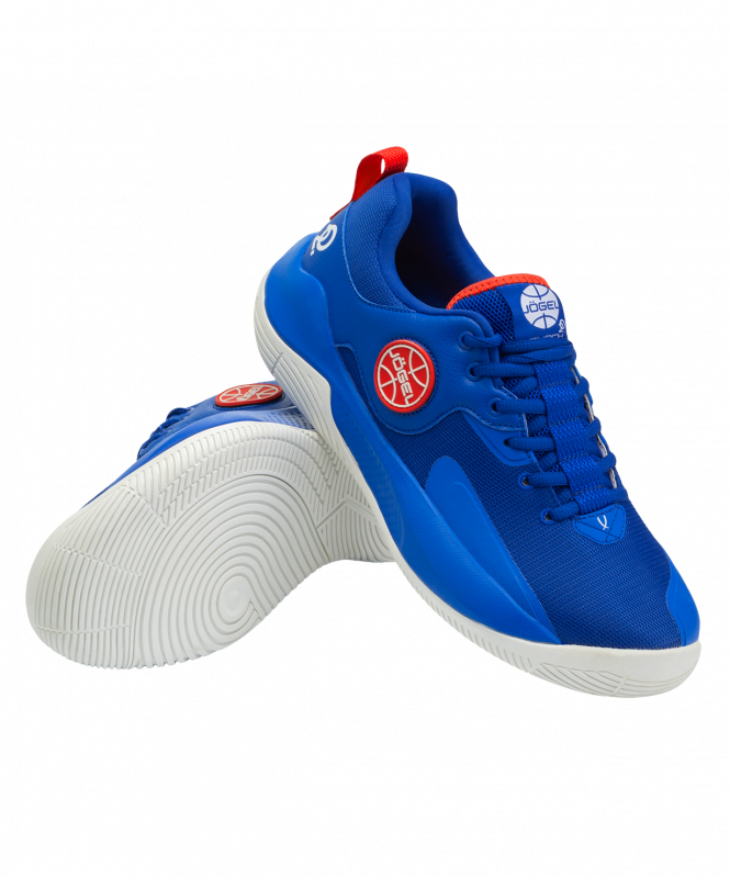 Кроссовки баскетбольные Launch LOW, Blue/red/white, размер 41, Jögel ЦБ-00003483