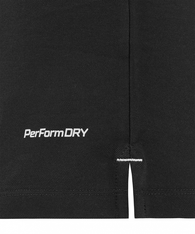 Поло JÖGEL PREMIER PerFormDRY CVC Polo, черный, размер XL ЦБ-00004931