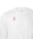 Футболка баскетбольная с длинным рукавом DIVISION PerFormDRY Pre-Match Longsleeve Jersey, белый, размер XLT, Jögel ЦБ-00004382