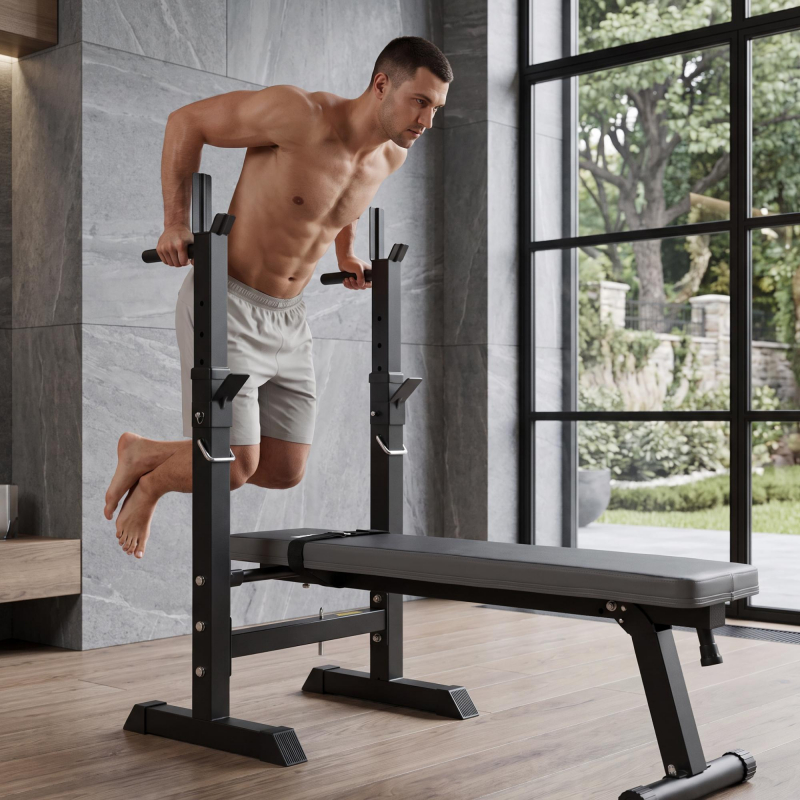 Скамья силовая со стойками UNIX Fit Bench 125 BSBN125