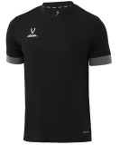 Футболка игровая DIVISION PerFormDRY Union Jersey, черный/темно-серый/белый, размер L, Jögel УТ-00020589