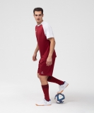 Шорты игровые CAMP Classic Shorts, гранатовый/белый, размер XXL, Jögel УТ-00016217