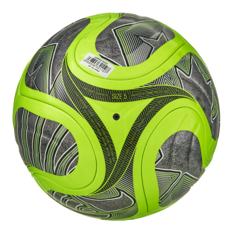 Мяч футб. ADIDAS WC26 Trionda Competition Winter JV6223, размер 5, FIFA Pro, 4пан, ПУ, термосш, флуор.лайм