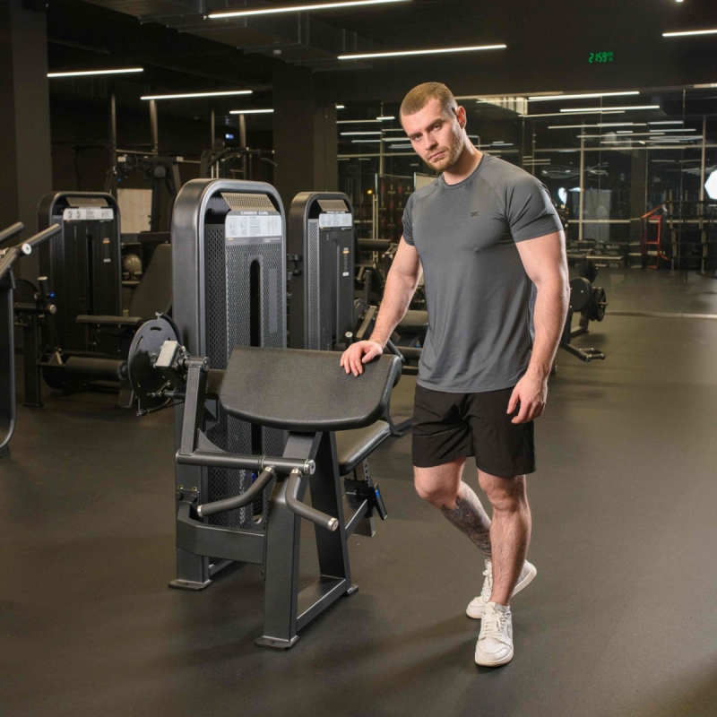 Бицепс-машина сидя. Стек U3030D 64 кг DHZ Fitness