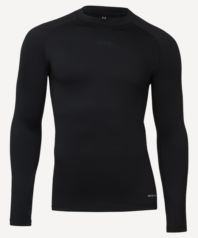Джемпер компрессионный утепленный CAMP PerFormDRY Baselayer Top Warm, черный, размер XL, Jögel ЦБ-00004060