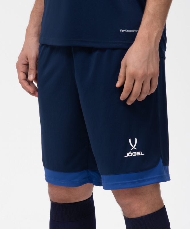 Шорты игровые DIVISION PerFormDRY Union Shorts, темно-синий/синий/белый, Jögel ЦБ-00000995