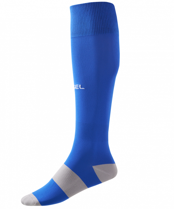 Гетры футбольные CAMP BASIC SOCKS, синий/серый/белый, размер 35-38, Jögel УТ-00021438