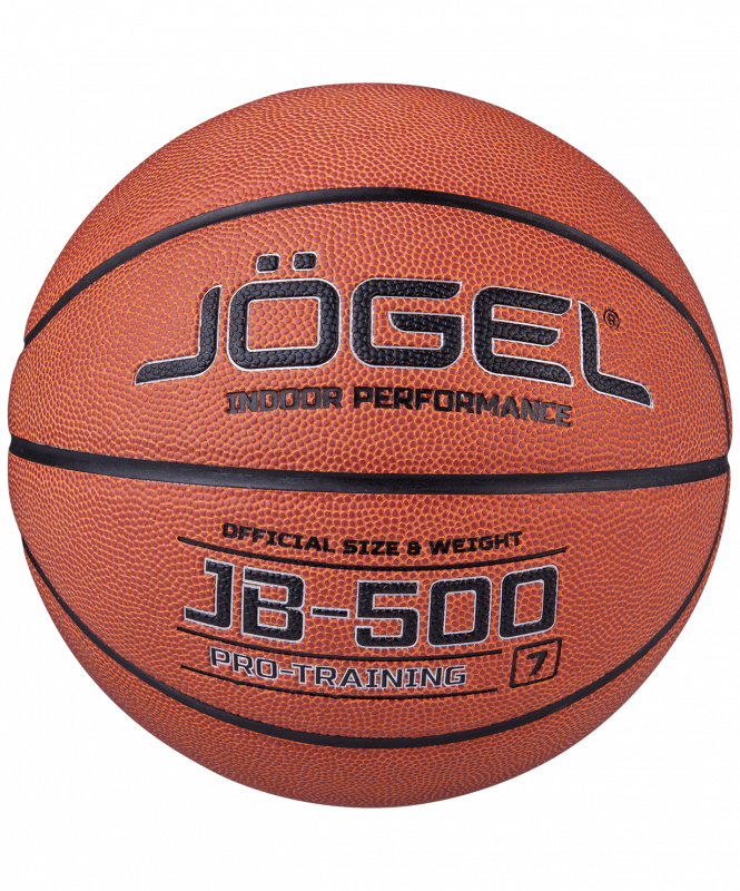 Мяч баскетбольный JB-500 №7, размер 7, Jögel ЦБ-00002674