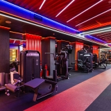 Сгибание ног лежа. Стек E7001 110 кг DHZ Fitness