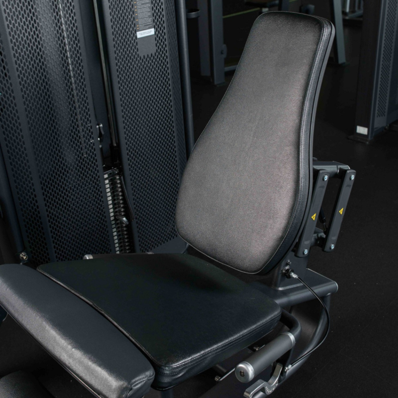 Разгибание ног сидя. Стек E7002JZ 135 кг DHZ Fitness