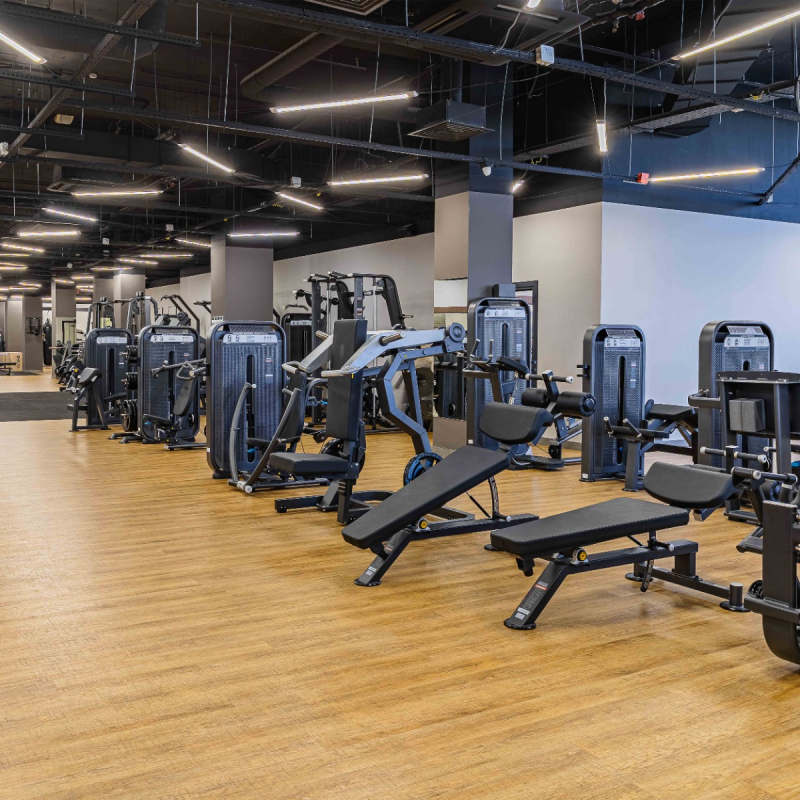 Жим от плеч. Стек E7006 110 кг DHZ Fitness