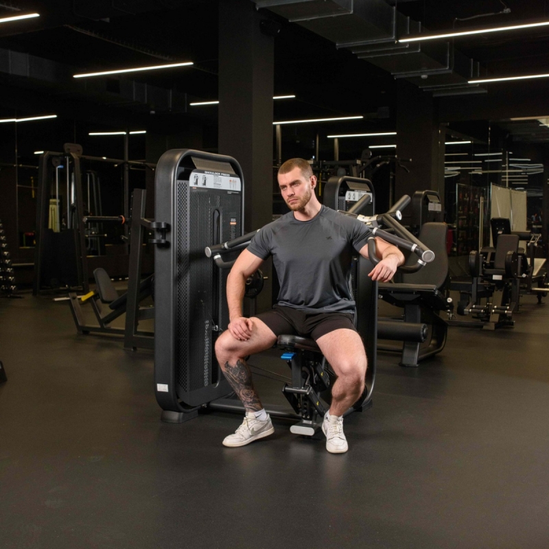 Жим от плеч. Стек E7006 110 кг DHZ Fitness