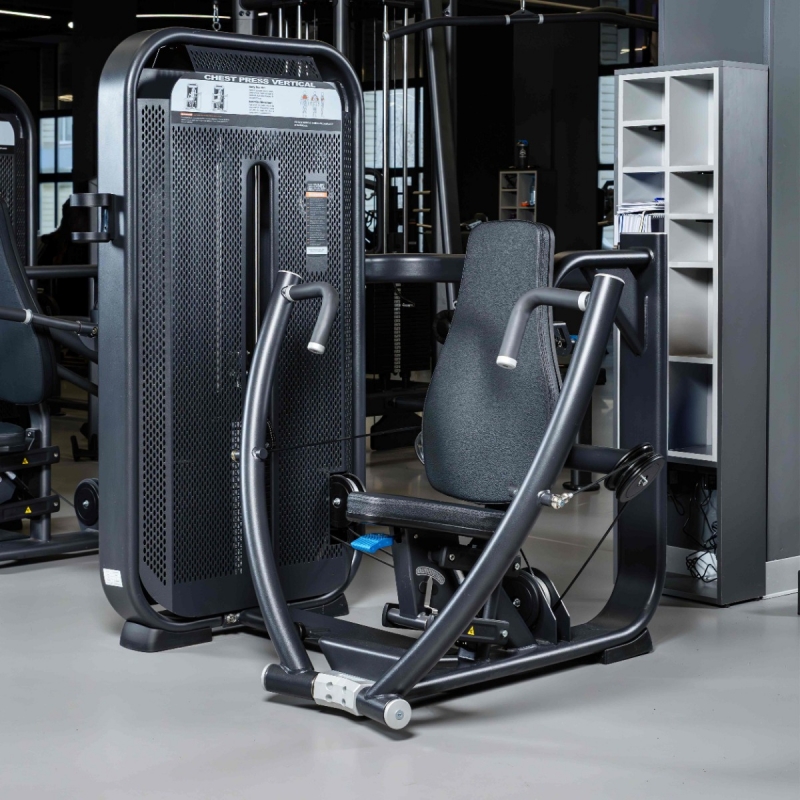 Жим от груди вертикальный. Стек E7008 110 кг DHZ Fitness