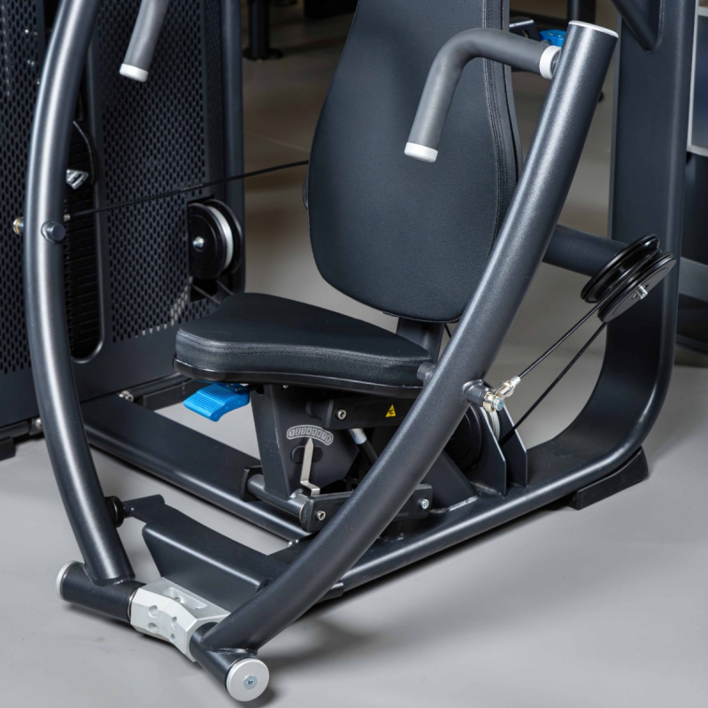 Жим от груди вертикальный. Стек E7008 110 кг DHZ Fitness