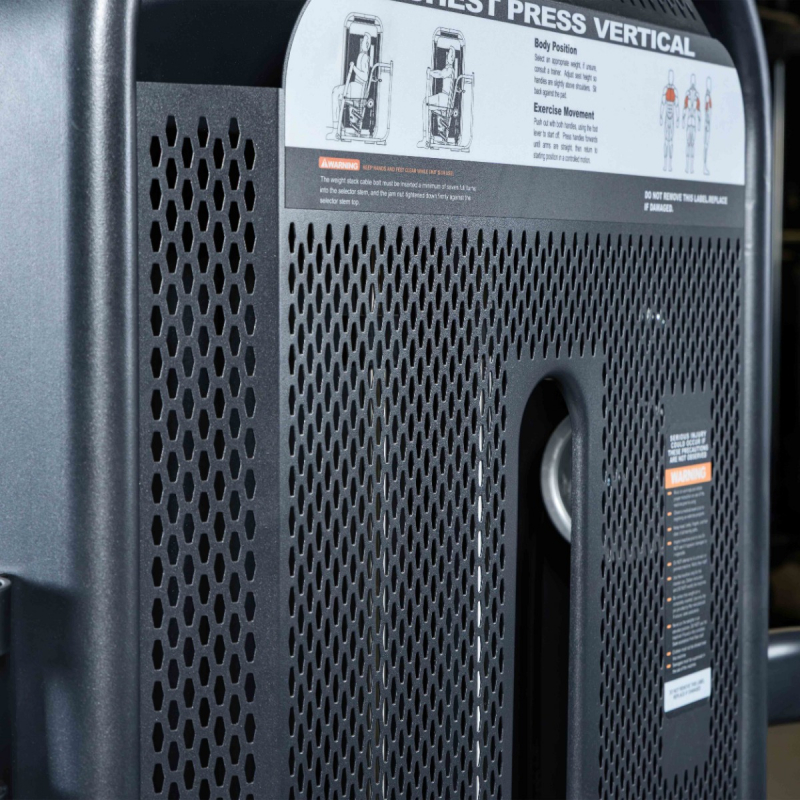 Жим от груди вертикальный. Стек E7008 110 кг DHZ Fitness