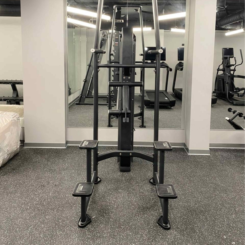 Турник, брусья с противовесом. Стек E7009 110 кг DHZ Fitness