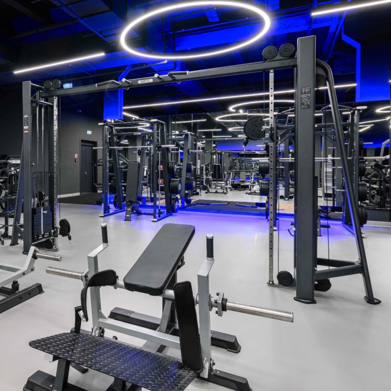 Кроссовер с изменением высоты. Стек 2x110 кг E7016 DHZ Fitness