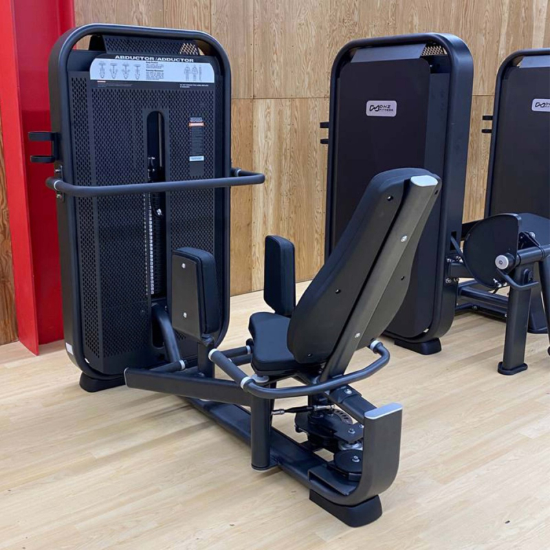 Сведение/Разведение ног сидя. Стек E7021 110 кг DHZ Fitness