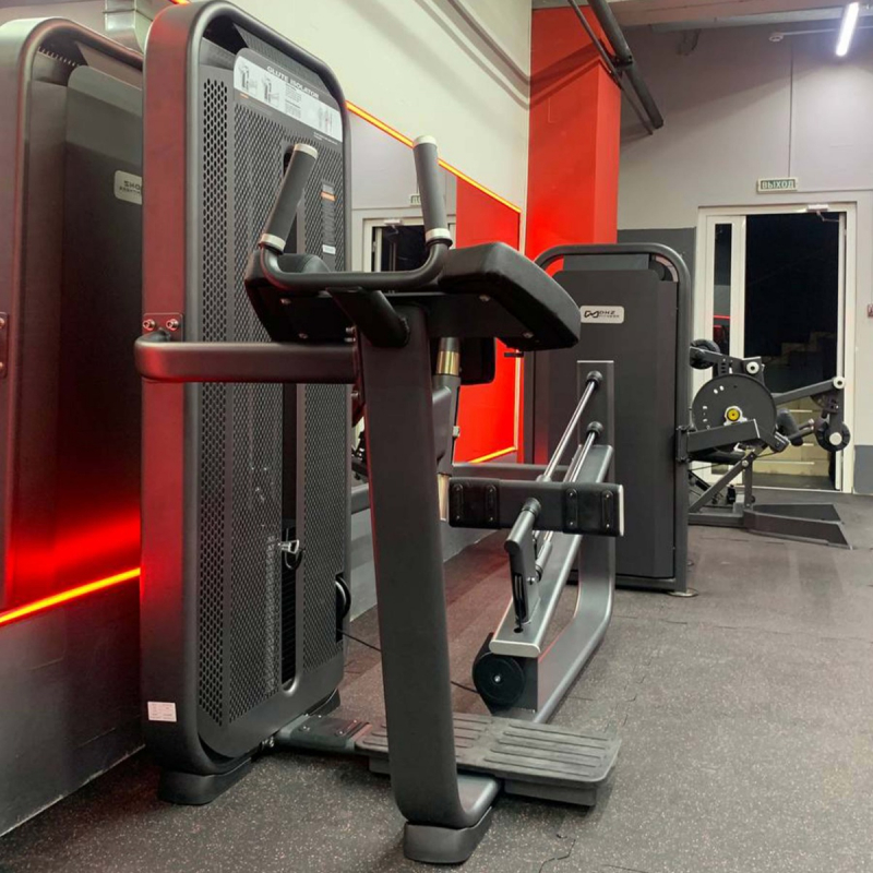 Глют-машина. Ягодичные. Стек E7024 110 кг DHZ Fitness