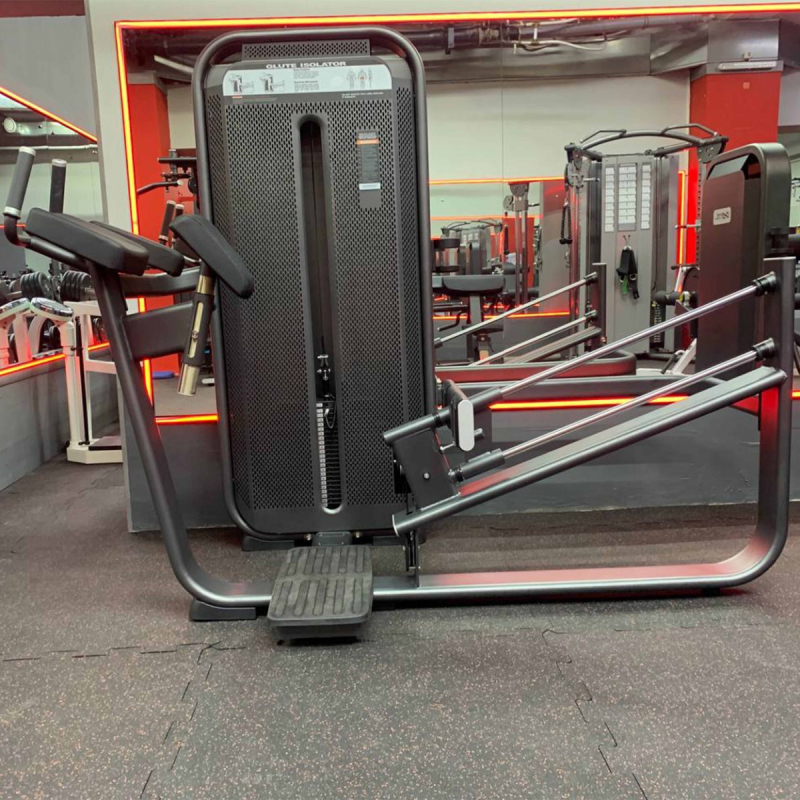 Глют-машина. Ягодичные. Стек E7024 110 кг DHZ Fitness