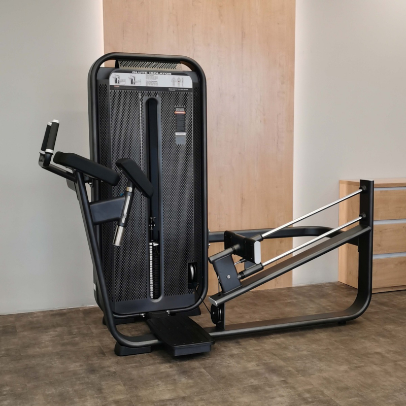 Глют-машина. Ягодичные. Стек E7024 110 кг DHZ Fitness