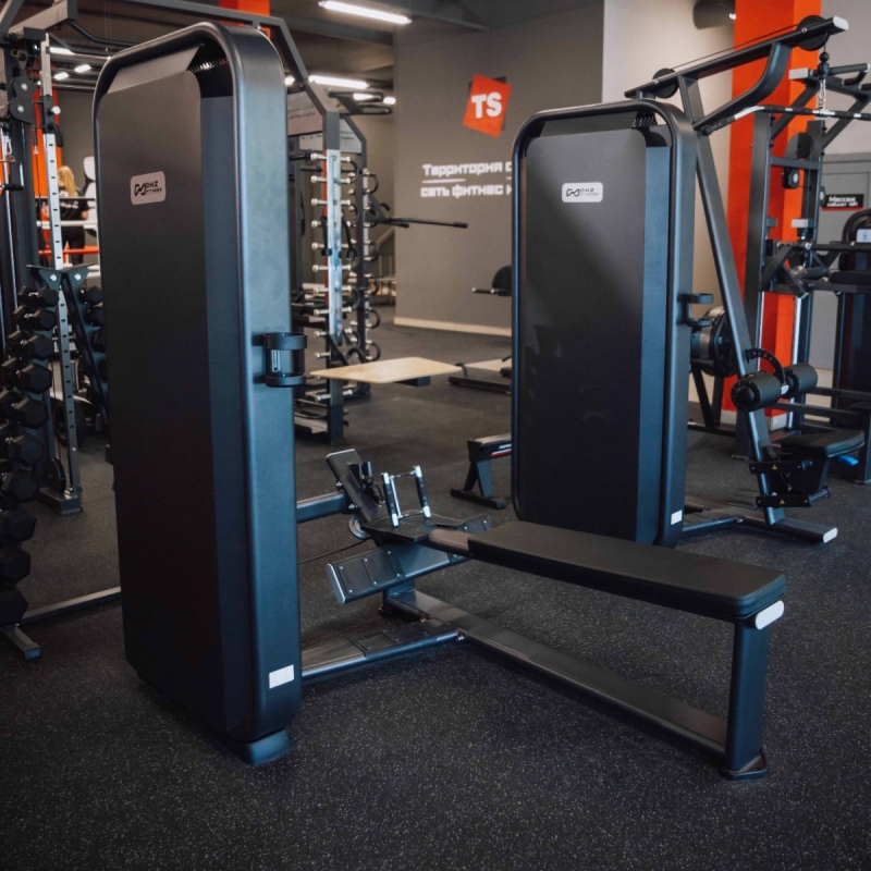 Гребная тяга. Горизонтальный блок. Стек E7033 110 кг DHZ Fitness