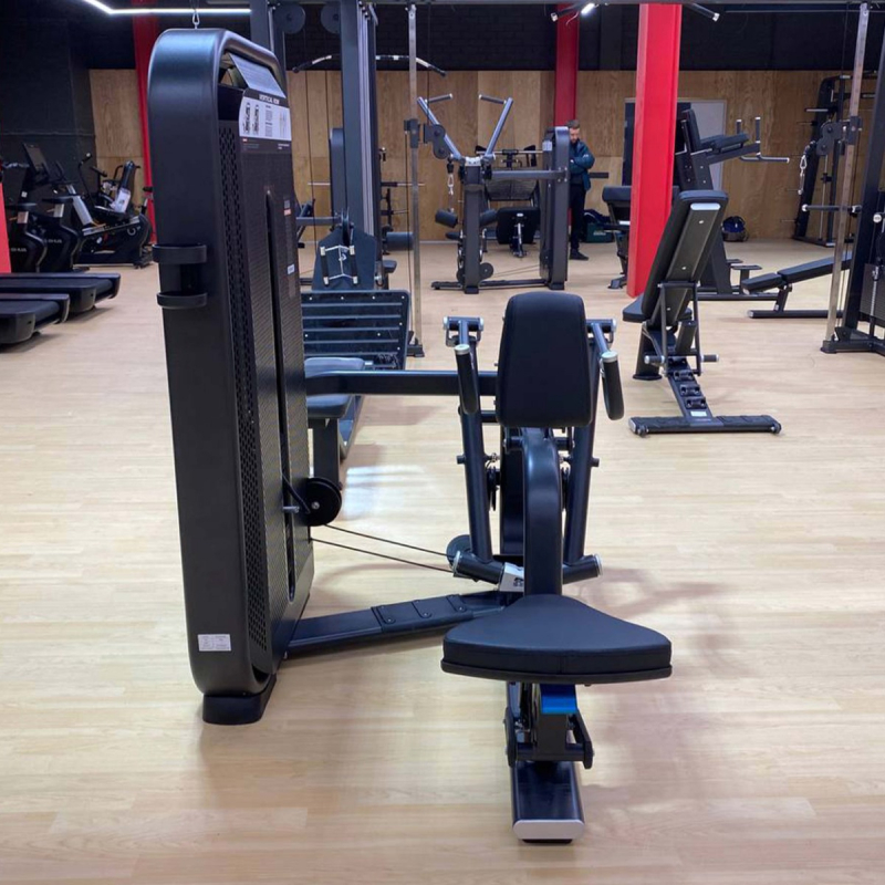 Гребная тяга с упором на грудь. Стек E7034 110 кг DHZ Fitness