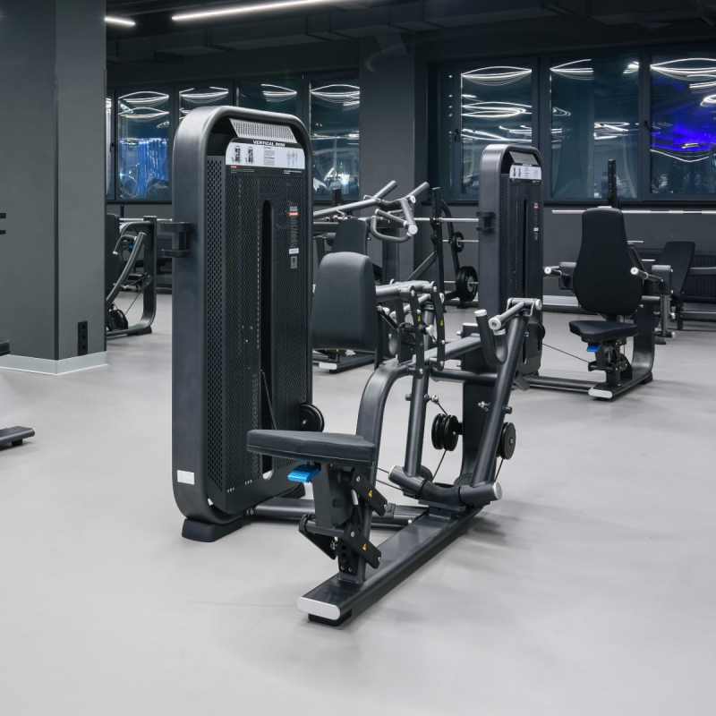 Гребная тяга с упором на грудь. Стек E7034 110 кг DHZ Fitness