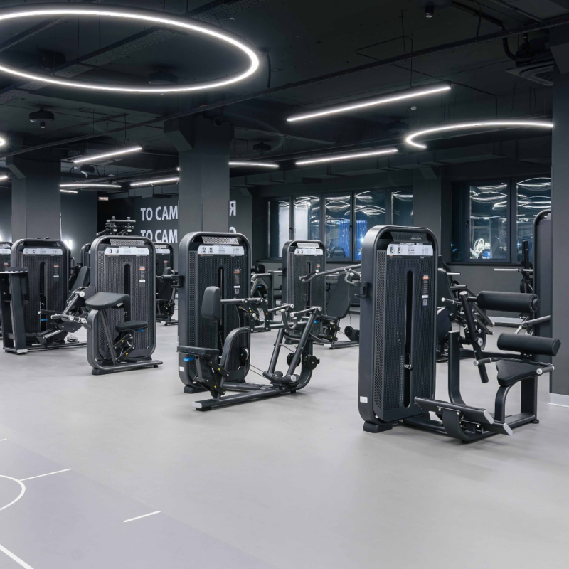 Гребная тяга с упором на грудь. Стек E7034 110 кг DHZ Fitness