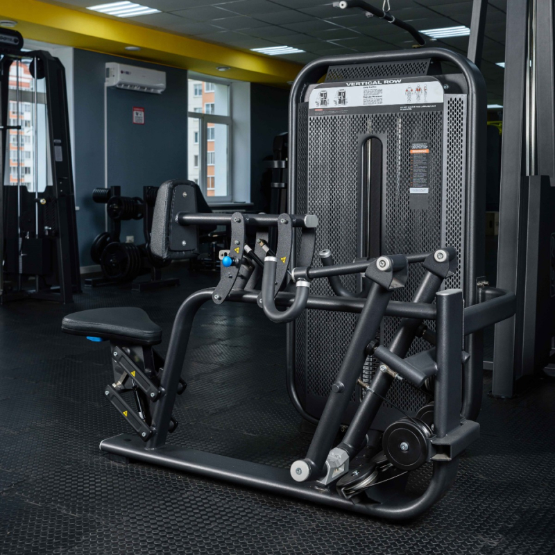 Гребная тяга с упором на грудь. Стек E7034 110 кг DHZ Fitness