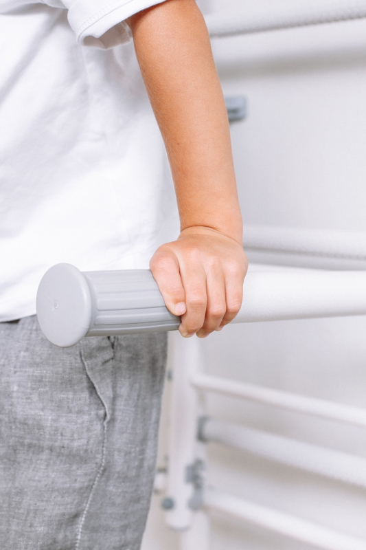 Турник-брусья 2 в 1 (белый прованс) ROMANA Dop1