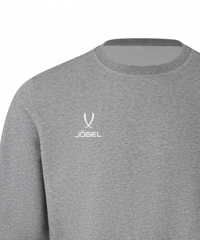 Свитшот ESSENTIAL Sweatshirt, серый меланж, размер S, JÖGEL ЦБ-00004793