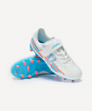 Бутсы футбольные JOGEL Evofly FG Talant White/blue, детский, размер 34 ЦБ-00004198