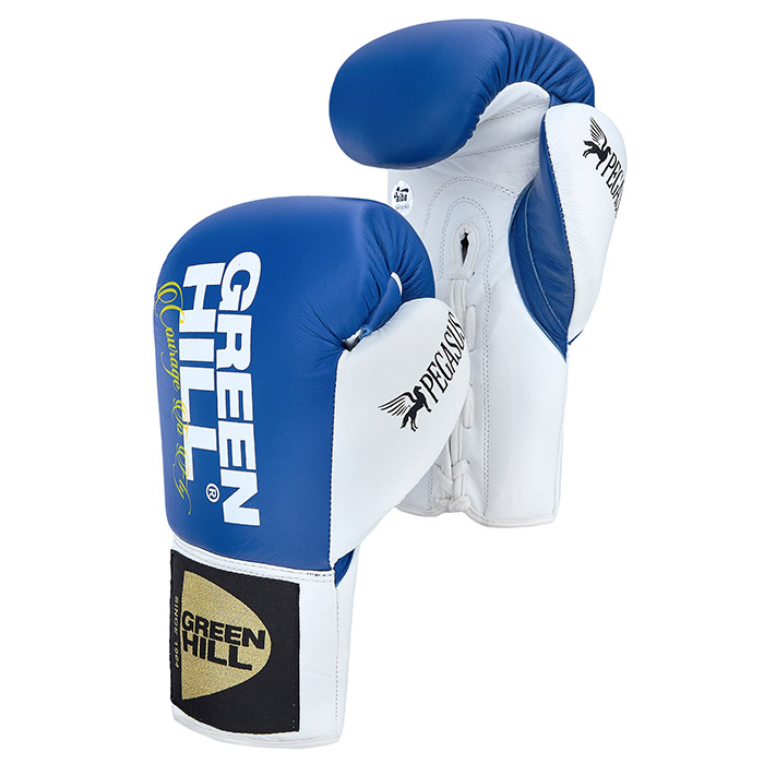 Перчатки PEGASUS AIBA PRO синие Green Hill BGP-2239 8oz