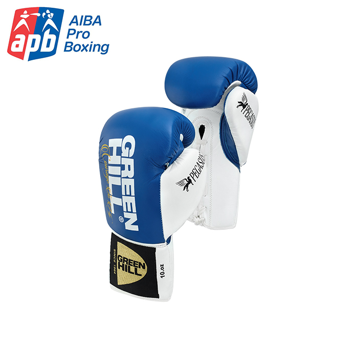 Перчатки PEGASUS AIBA PRO синие Green Hill BGP-2239 8oz