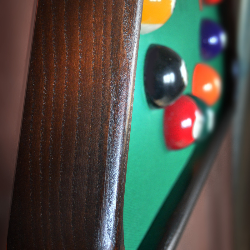 Часы Треугольник ясень/сукно (№1, Manchester 45 Yellow green ш1.98м)