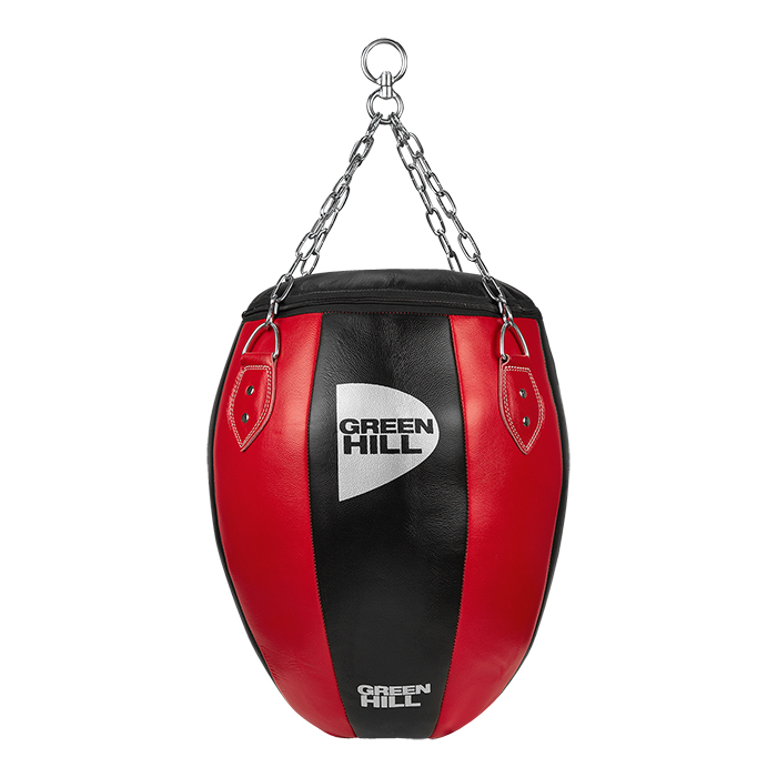 Боксерская груша TORPEDO 40кг красно-черный Green Hill PBT-9131 60*40*20см