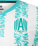 Футболка игровая JOGEL AMKAL PerFormDRY Jersey, белый/бирюзовый, размер XS ЦБ-00004458