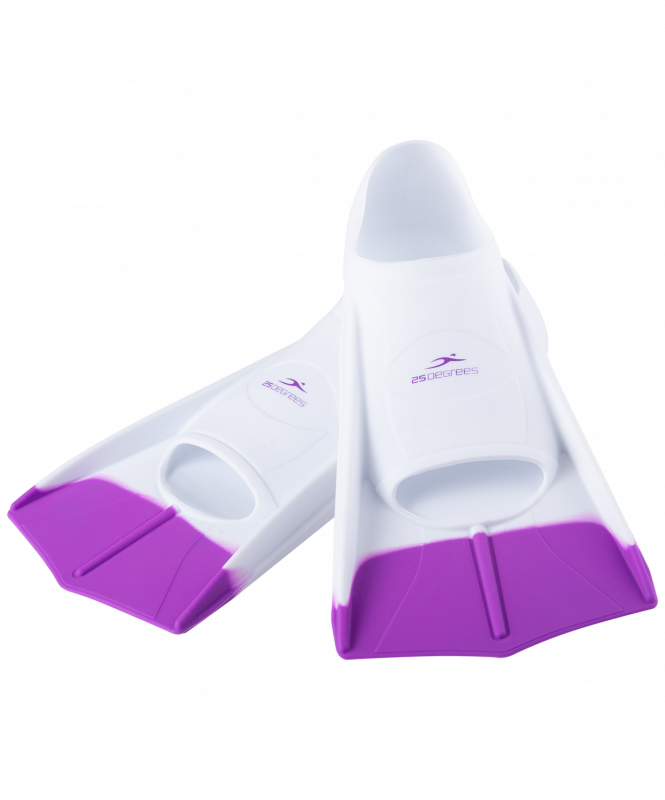 Ласты тренировочные Pooljet White/Purple, S, 25Degrees ЦБ-00002252