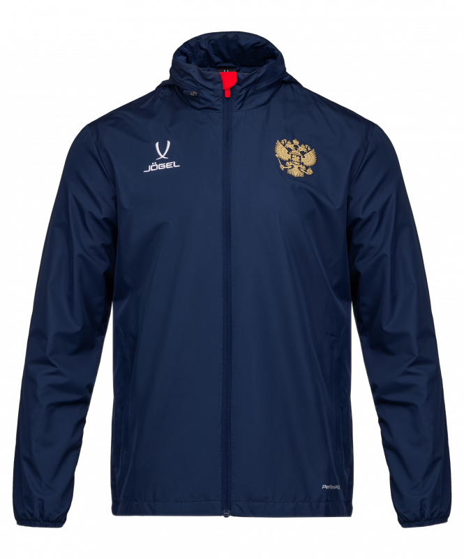 Куртка ветрозащитная JÖGEL NATIONAL PerFormPROOF Rain Jacket, темно-синий, размер S ЦБ-00003142