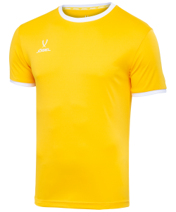 Футболка футбольная JFT-1020-041-K, желтый/белый, детская, Jögel