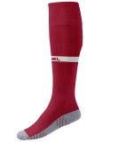 Гетры футбольные CAMP ADVANCED SOCKS, гранатовый/белый, размер 32-34, Jögel УТ-00021516