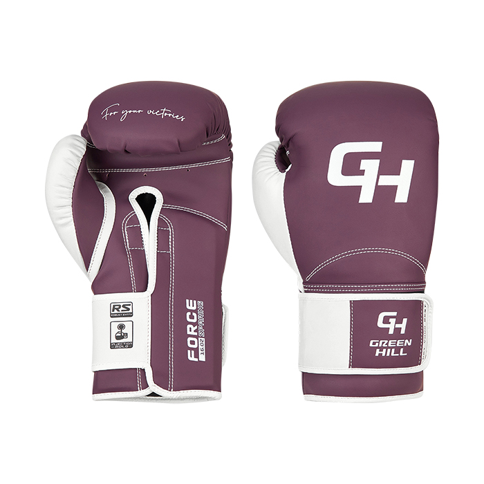 Боксерские перчатки Force SPARRING Фиолетово-белый Green Hill CNBGKS-550 14oz