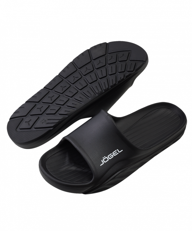Сланцы Shower Slides, мужской, черный, размер 37-38, Jögel ЦБ-00002493